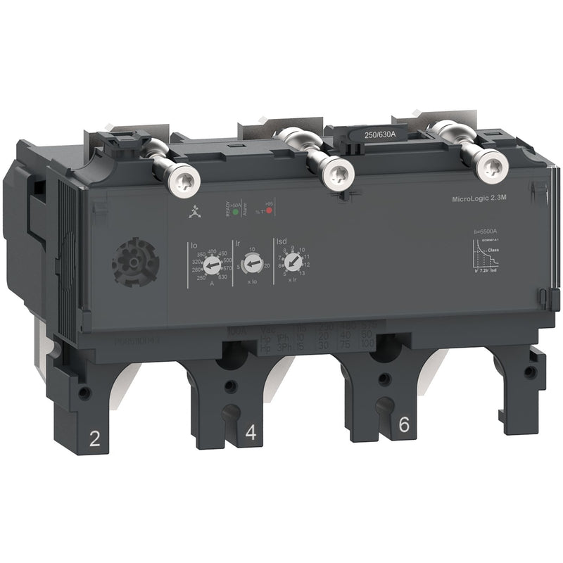 Schneider Electric - Auslöseblock für Leistungsschalter Elektron. Auslösegerät C6332M500 MicroLogic 2.3M