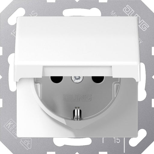 Jung - Steckdose SCHUKO-Steckdose 16A 250V AS 1520 KIKL WW m.Berührungsschutz