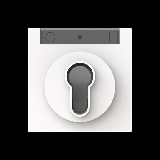 Busch-Jaeger - Abdeckung/Bedienelement für Installationsschalterprogramme Zentralscheibe 1755 SL/PZ-44M Eins. Schließzylind