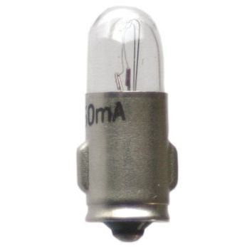 Scharnberger+Hasenbein - Anzeige- und Signallampe Röhrenlampe 6,6x20mm 10896 Ba7s 24V 25mA