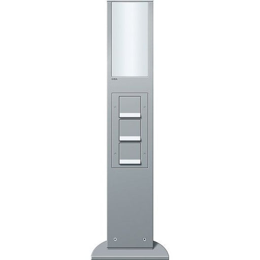 Gira - Licht-/Energiesäule Energiesäule alu 134226 +Leuchte+Geräte