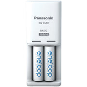 Hückmann - Universal-Ladegerät Ladegerät BQ-CC50 eneloop K-KJ50MCD20E inkl. 2xAA 2000mAh