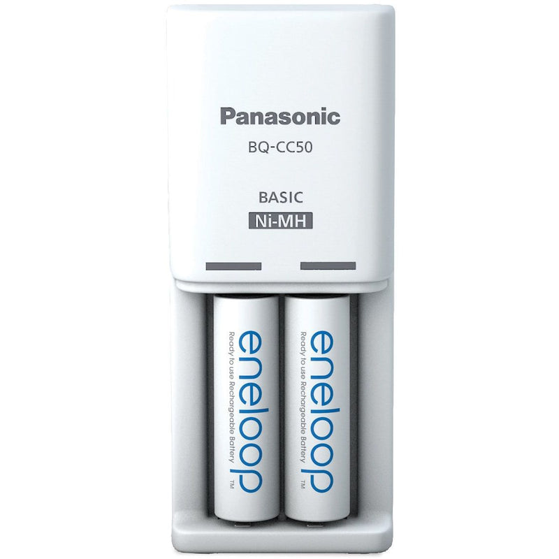 Hückmann - Universal-Ladegerät Ladegerät BQ-CC50 eneloop K-KJ50MCD20E inkl. 2xAA 2000mAh