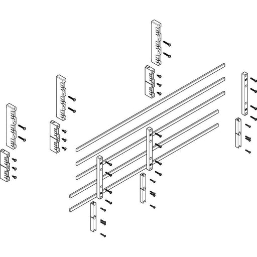 ABN - Verteilerfeld für Installationsverteiler Sammelschienen-Modul MFSC33615 flach 3FB/3RE