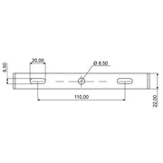 Scharnberger+Hasenbein - Downlight/Strahler/Flutlicht LED-Displaystrahler 39263 100-240VAC 3000K120°