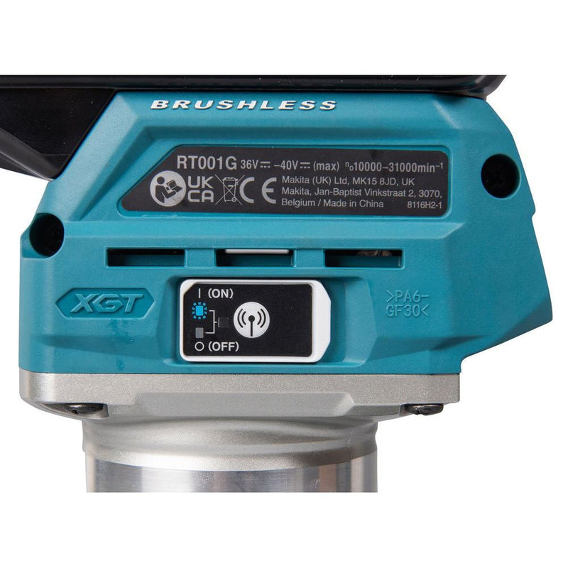 Makita - Oberfräse (Akku) Akku-Multifunktionsfräse RT001GM205