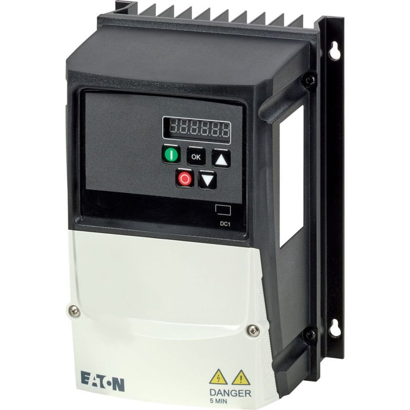 Eaton - Frequenzumrichter =< 1 kV Frequenzumrichter 1phasig DC1-122D3FN-A66OE1 230V 2.3A 0.37kW AC