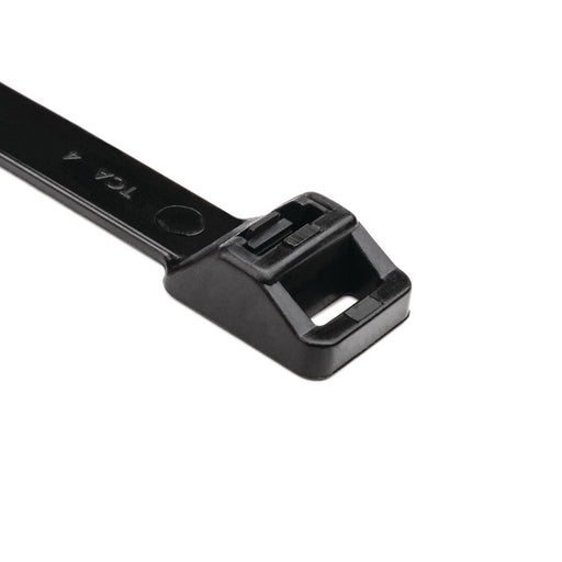 HellermannTyton - Kabelbinder Wiederöffnungsbinder RT250M-W-BK-Q1 − 25 Stück