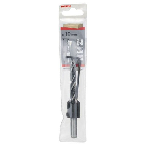 Bosch - Bohrer Holzspiralbohrer mit 2608596396 90°-Senker 10 mm 20