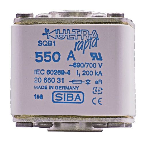 Jumo - Messersicherung Halbleiter-Sicherung 00371964 550A(In=250A)-AC690V