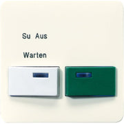 Jung - Abdeckung/Bedienelement für Installationsschalterprogramme Abdeckung 642 B-2 für Fab.Ackermann
