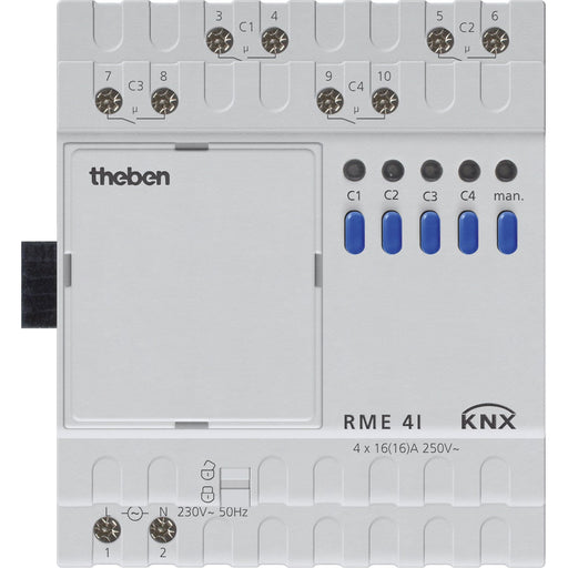 Theben - Bussystem-Schaltaktor Schaltaktor RME 4 I KNX 100-240V AC − 1 Stück