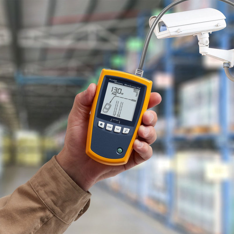 Fluke Networks - Mess-/Testgerät für Kommunikationstechnik MicroScanner POE MS-POE-KIT Professional Kit