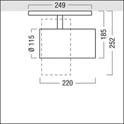 Zumtobel Group - Downlight/Strahler/Flutlicht LED - Strahler VIV2 L 410 #60716480 930, ws