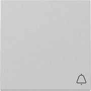 Gira - Abdeckung/Bedienelement für Installationsschalterprogramme Wippe Symb. Klingel 3286015 Grau m