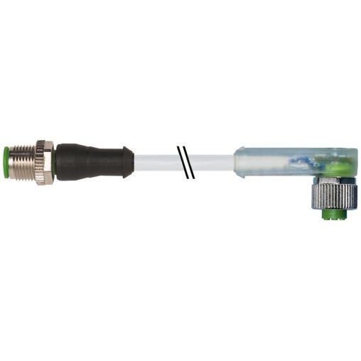 Murrelektronik - Rundsteckverbinder, feldkonfektionierbar (Industriesteckverbinder) Stecker gerade 7000-40361-2350750 Buchse 90°