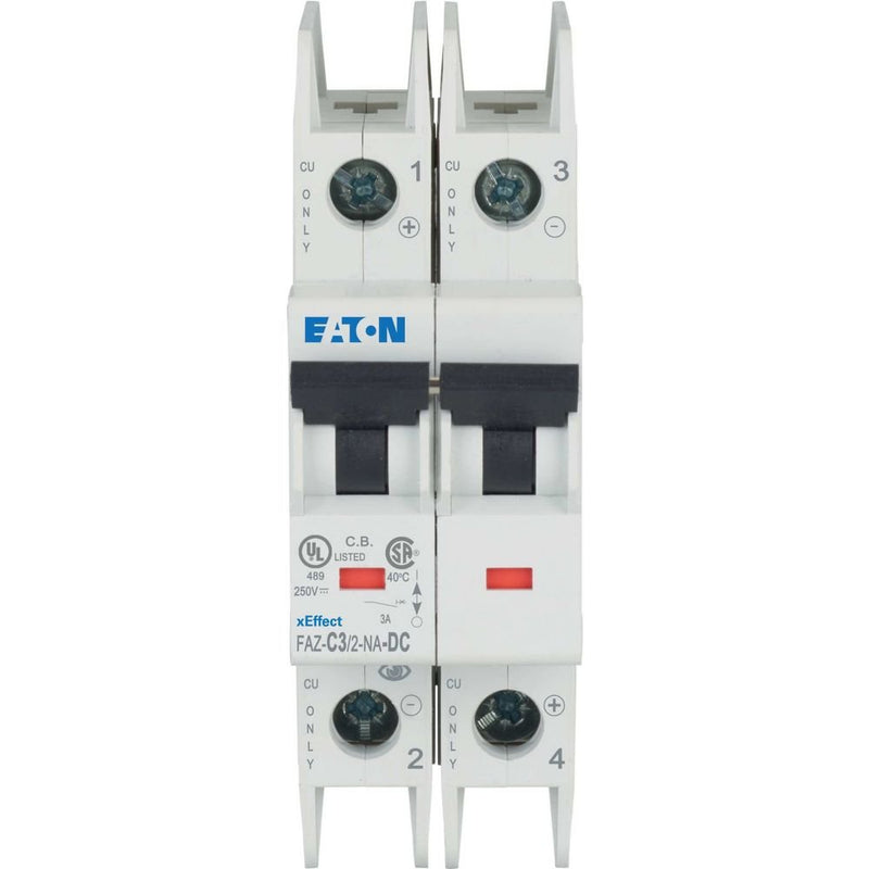 Eaton - Leitungsschutzschalter FAZ-C3/2-NA-DC 3A, 2p, C-Char, DC