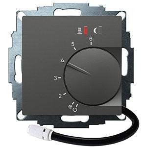 Eberle Controls - Raumthermostat/Uhrenthermostat UP-Raumregler 10-40CAC230V UTE2800F-Anthrazit55 16A, 1 Schließer
