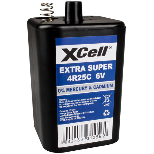Hückmann - Batterie XCell 6V-Block-Batterie 131256 6V/9500mAh