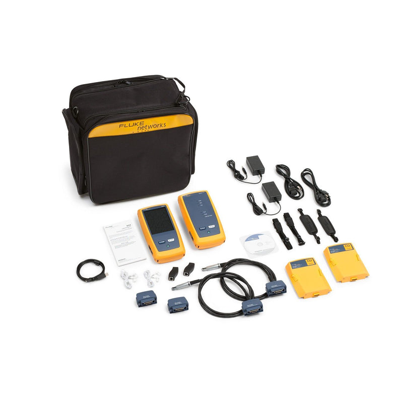 Fluke Networks - Mess-/Testgerät für Kommunikationstechnik Cable Analyzer DSX2-5000/GLD INT 1 GHz+WiFi Adapter