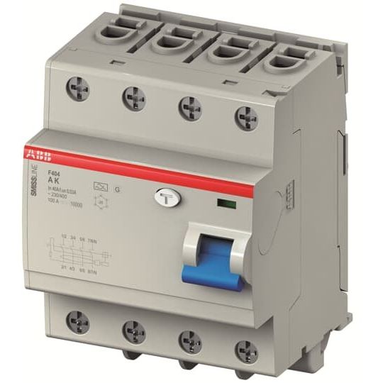 ABB Stotz S&J - Fehlerstrom-Schutzschalter Fehlerstromschutzschalter F404A-K63/0.03