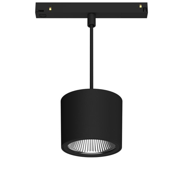 LTS Licht&Leuchten - Downlight/Strahler/Flutlicht LED-Pendelleuchte NEOORYOP20293025D.sw 930, DALI, schwarz