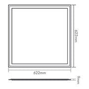 Nobile - Decken-/Wandleuchte LED-Panel Q2S 1570401143 4000K dim 1-10V