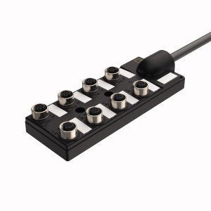 Turck - Passiver Sensor-/Aktor-Verteiler (mit Leitung) Aktuator-/Sensor-Verteiler TB-8M12-5P3-2/TXL M12x1, 8-fach