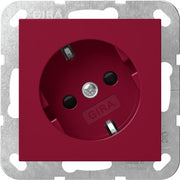 Gira - Steckdose 30° 4418108 Rot
