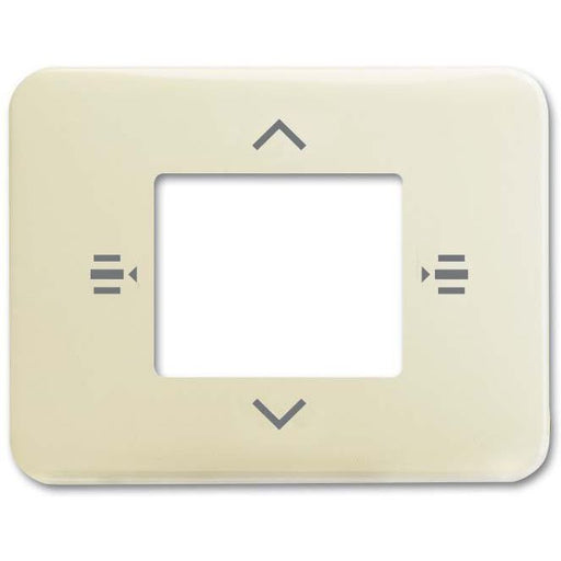 Busch-Jaeger - Einsatz/Abdeckung für Kommunikationstechnik Zentralscheibe elf/ws 6108/61-22G 7-fach KNX
