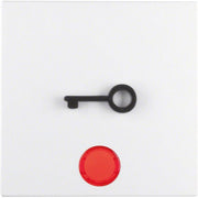 Berker - Abdeckung/Bedienelement für Installationsschalterprogramme Wippe pws 16511969 Symbol Tür