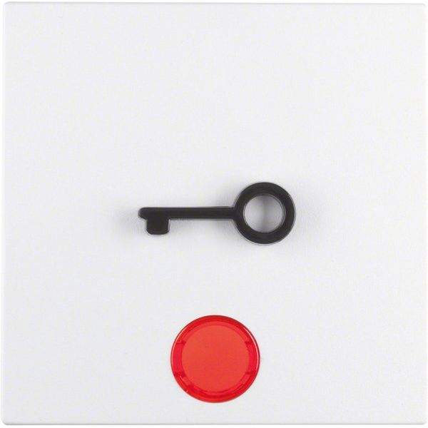 Berker - Abdeckung/Bedienelement für Installationsschalterprogramme Wippe pws 16511969 Symbol Tür