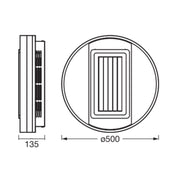 Ledvance - Decken-/Wandleuchte LED-Leuchte Ceili #4099854397691 CCT