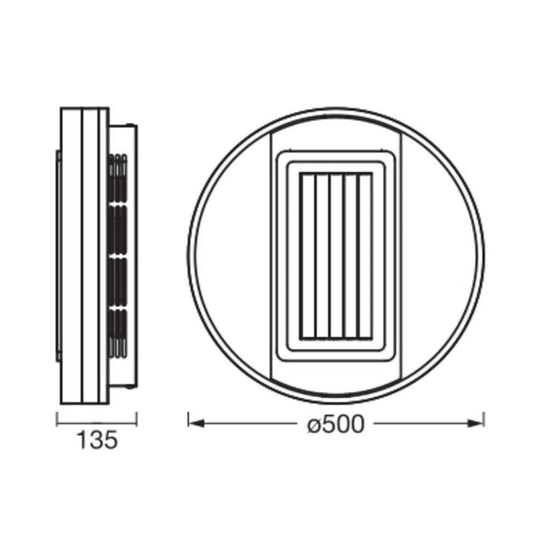 Ledvance - Decken-/Wandleuchte LED-Leuchte Ceili #4099854397691 CCT