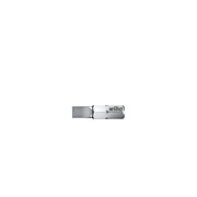 Wiha - Bit Schlitz-Standard-Bit 7010 Z 0,8x5,5x25 Form C 6,3 − 10 Stück