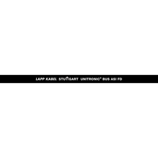 Lapp Kabel&Leitung - Daten- und Kommunikationskabel UNITRONIC BUS ASI FD (TPE) 2170831/100 A 2X1,5 BK − 100 Meter