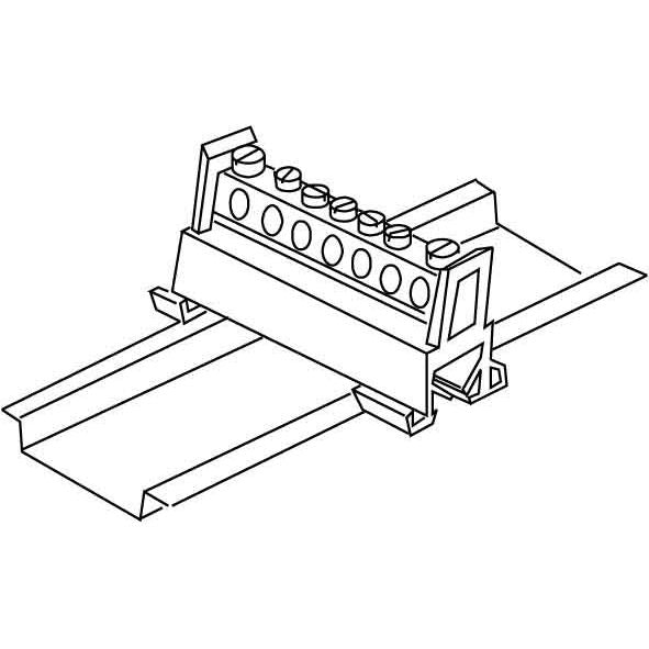 HKL - Schutzleiter-Reihenklemme N-Leiterklemme 651N/15