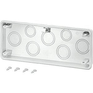 Hensel - Einführungsflansch für Kleingehäuse/Schaltschrank Anbauflansch Mi FM 40 2xM25/32,5xM32/40