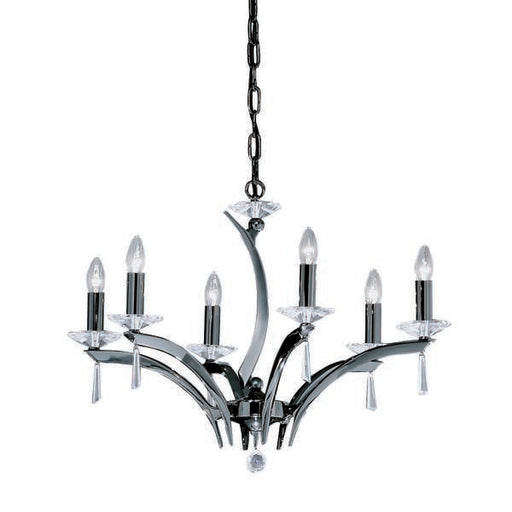 Brumberg Leuchten - Pendelleuchte Krone Stella 00850666 6xE14/40W,schwarzch
