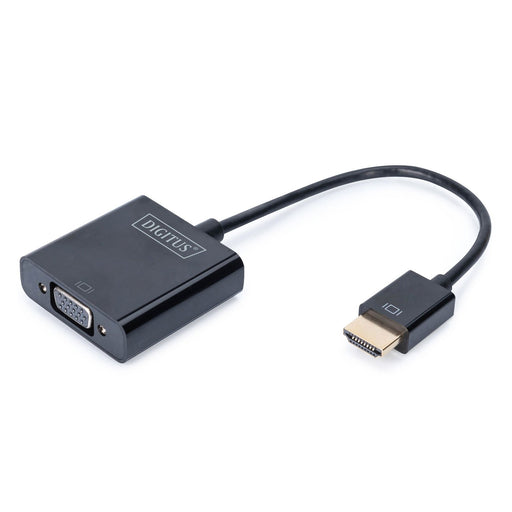 DIGITUS - Konfektioniertes A/V-Kabel Konverter Adapter DA-70461 HDMI auf VGA