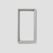 Siedle&Söhne - Montageelement für Türstation Kombirahmen KR 611-4/2-0 SM sil/met