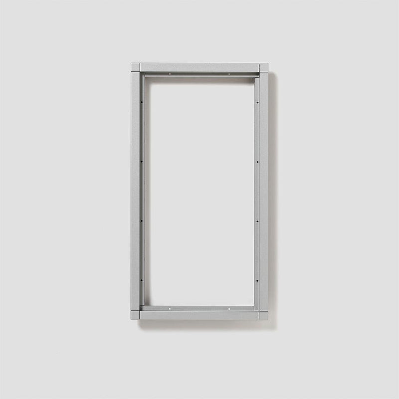 Siedle&Söhne - Montageelement für Türstation Kombirahmen KR 611-4/2-0 SM sil/met