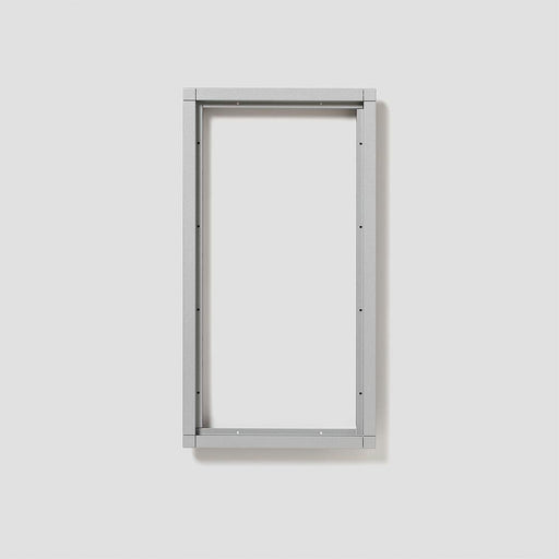 Siedle&Söhne - Montageelement für Türstation Kombirahmen KR 611-4/2-0 SM sil/met