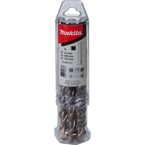Makita - Bohrer SDS-4Plus-Bohrer Set B-46573-5 (VE5) 12x160mm 5Stk
