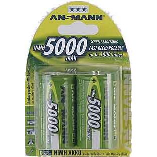 Ansmann - Akku Mono 5030922 VE2 Bli NiMH D 5000mAh