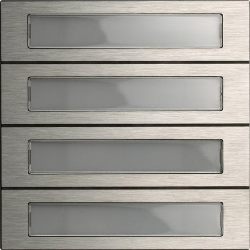 Gira - Funktionsmodul für Türkommunikation Ruftastenmodul 4-f. 5534914 edelstahl V4A