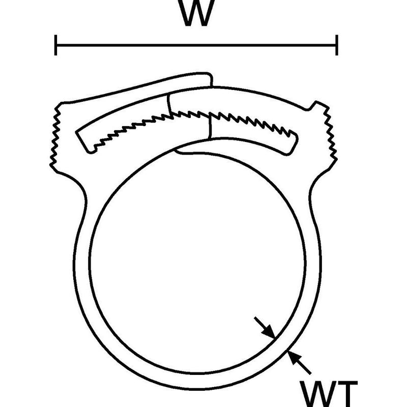 HellermannTyton - Befestigungsschelle für Kabel/Rohre Befestigungsschelle 192-10220(100) schwarz − 100 Stück