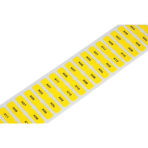 WAGO - Kennzeichnungsmaterial Etikett weiß 210-807 20x8mm 3000St/Rolle − 1 Stück