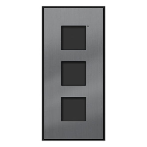 TCS Tür Control - Montageelement für Türstation Inputzmontageset ZAU2050-0030 3 AMI-Modul, 1-spal
