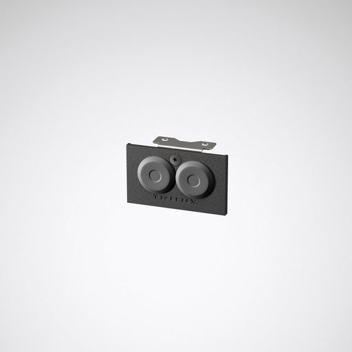 Trilux - Mechanisches Zubehör/Ersatzteile für Leuchten Endkappe YNSDHZKS7x4St-Esp05 schwarz